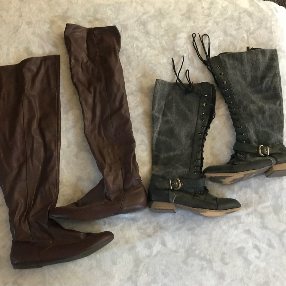 Used boots bundle